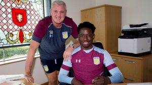 Davis signed a new deal with Villa.