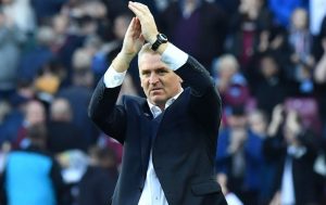 Dean Smith was appointed Villa boss this season