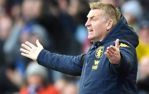 Smith watched on as Villa failed to show against Southampton