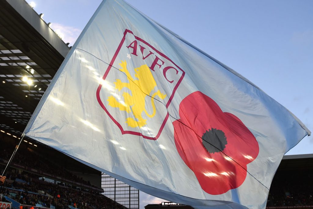 Aston Villa pay respect - Lest we forget